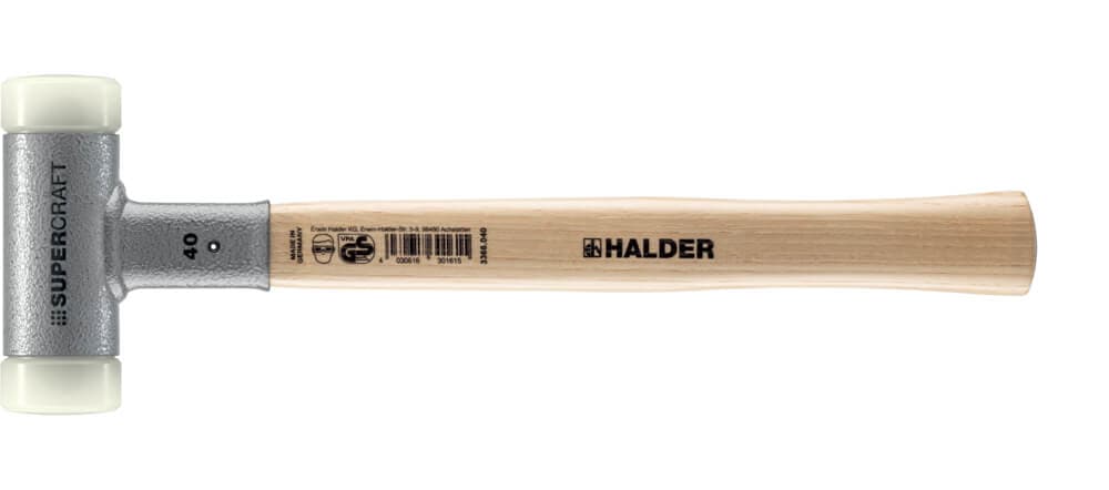 Halder Soft Faced Mallet Non-Rebound With Hickory Handle HA3366040
