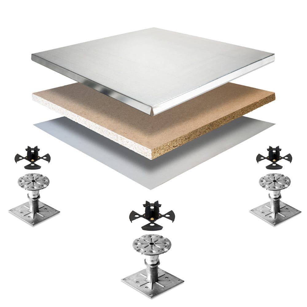 Tate RG3 Raised Floor Panel BSEN 600mm x 600mm x 31mm - Pack of 10 | 3.6m2