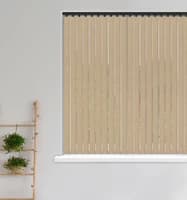 Guardian 89 Parchment Electric Vertical Blinds Polyester