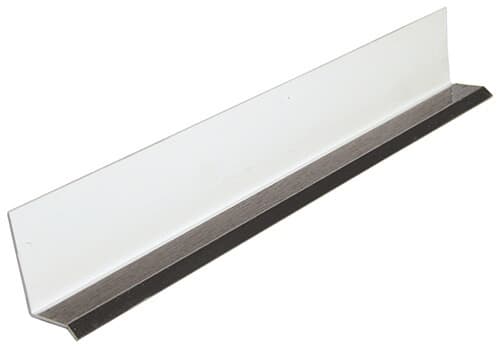 FloPlast Shiplap Cladding Drip Trim - 5mtr Anthracite Grey Woodgrain