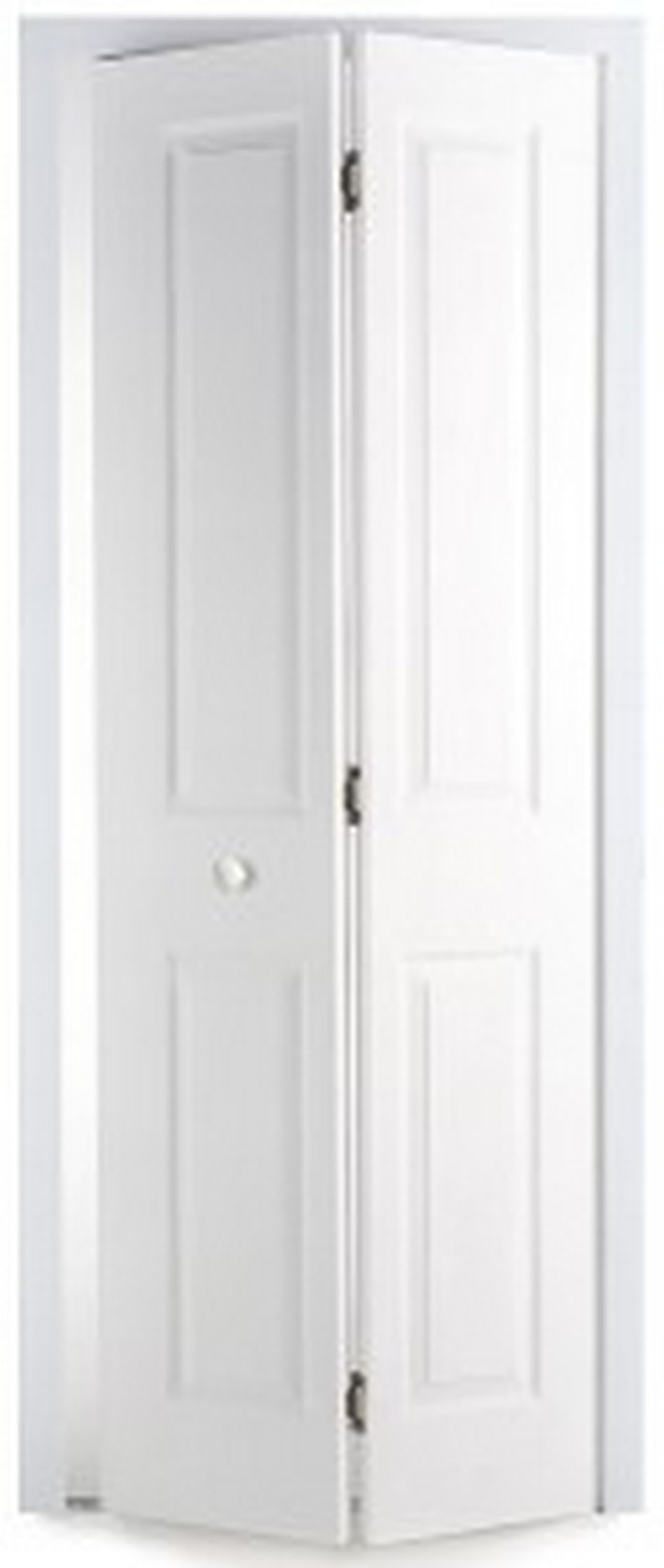 Premdor White 4 Panel Grained Bifold Hollow Core Door 1981 x 762 x 35mm