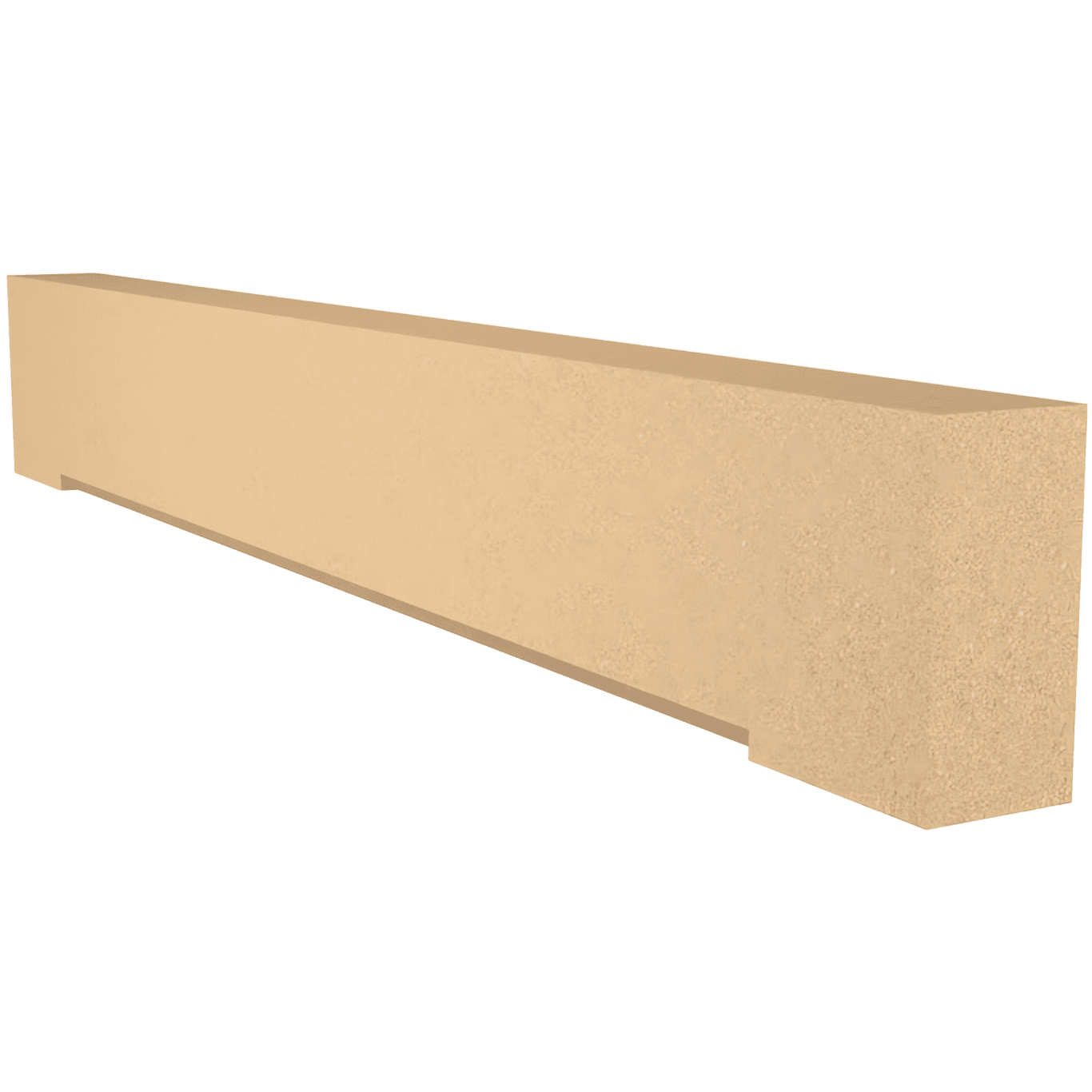 Head Chamfered DH4 Bath 1547 x 100 x 215