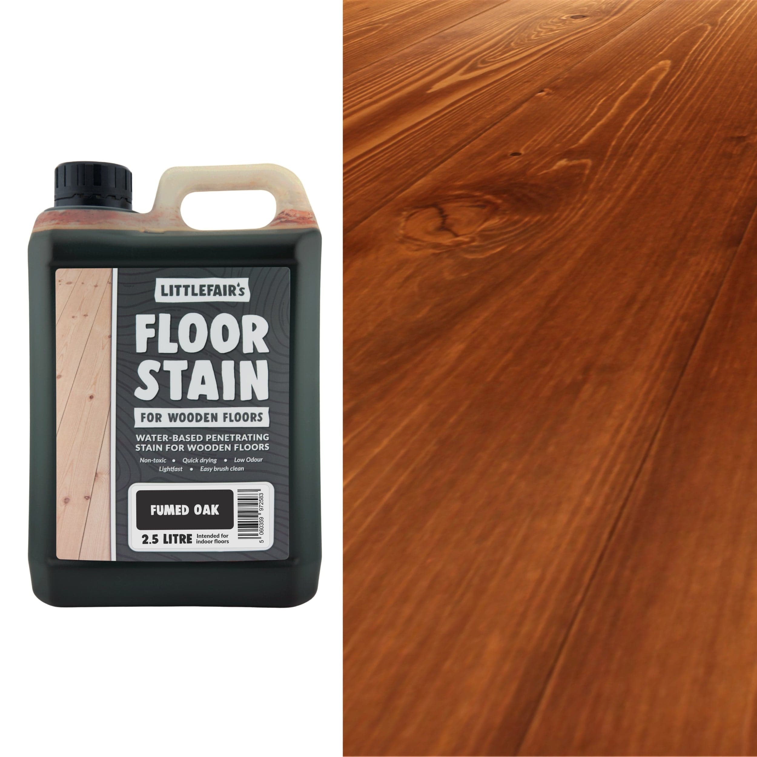 Littlefairs Water-Based Wood Floor Stain
