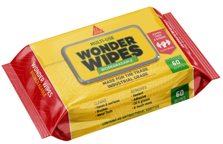 Sika Wonder Wipes Biodegradable – 60 Pack