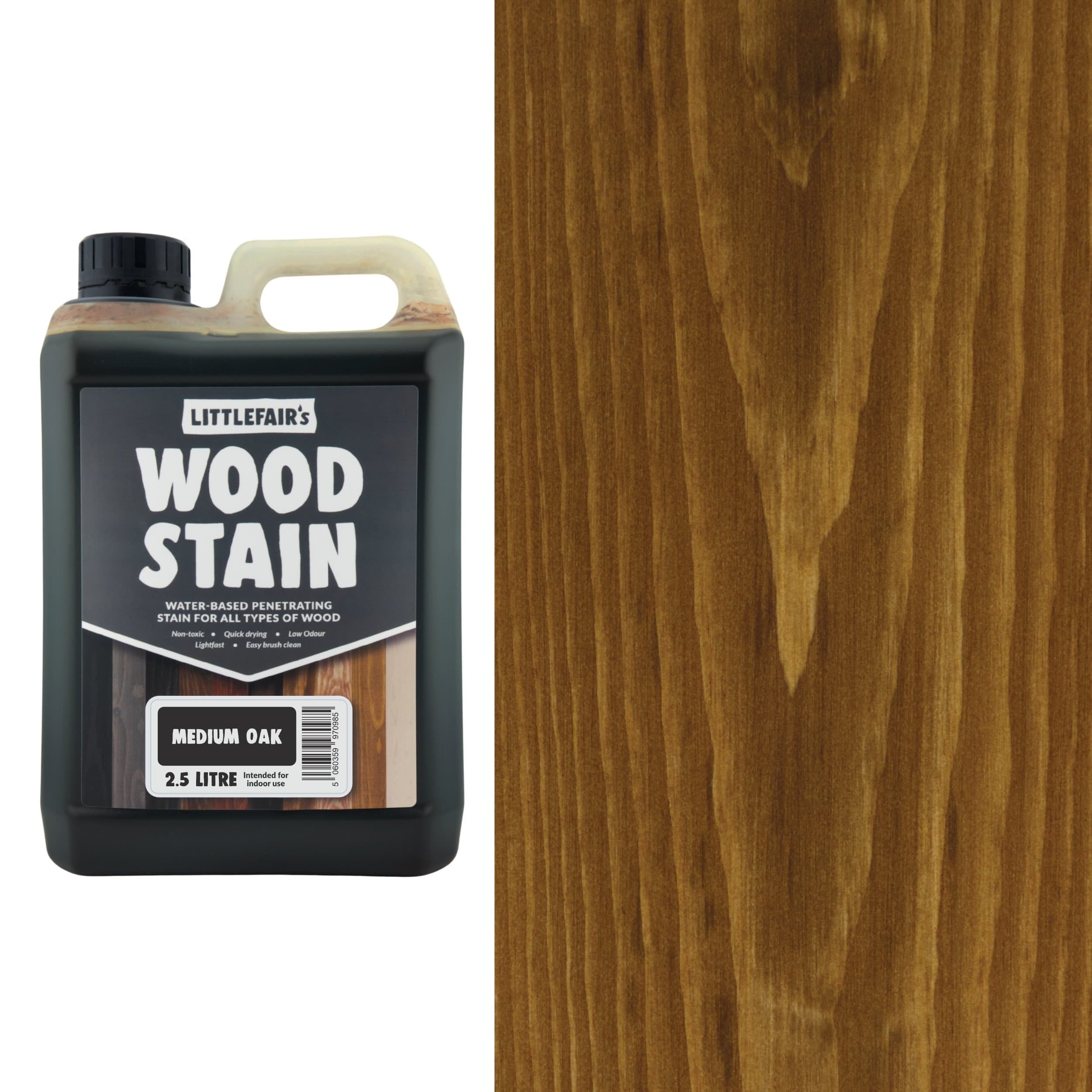 Littlefairs Water Based Wood Stains - Non Toxic & Eco Friendly