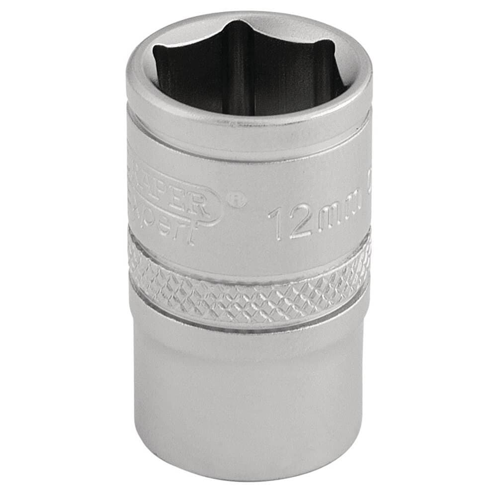 Draper Expert 16537 6 Point Metric Socket 3/8in Sq. Dr. 12Mm each