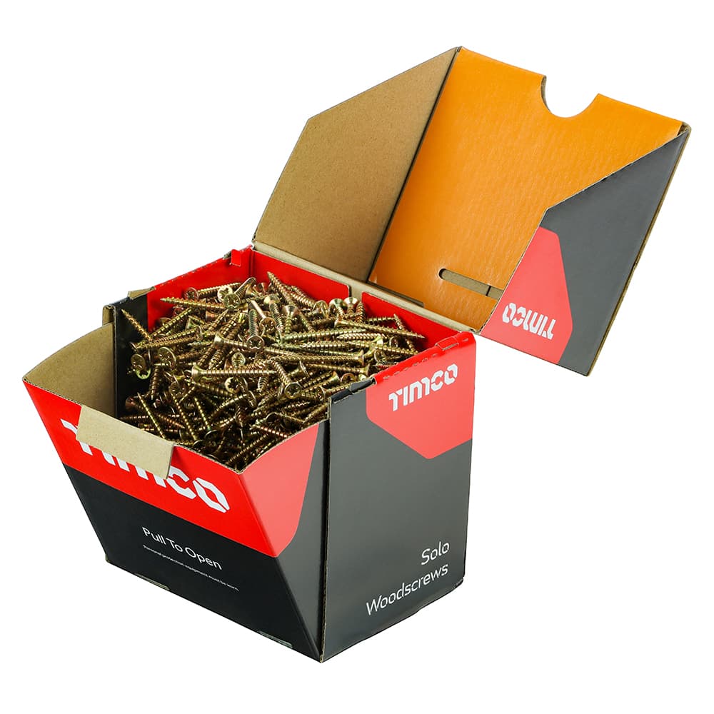 Timco 40040SOLOIND Solo Woodscrew Industry Pack 4.0 X 40 Box 1000