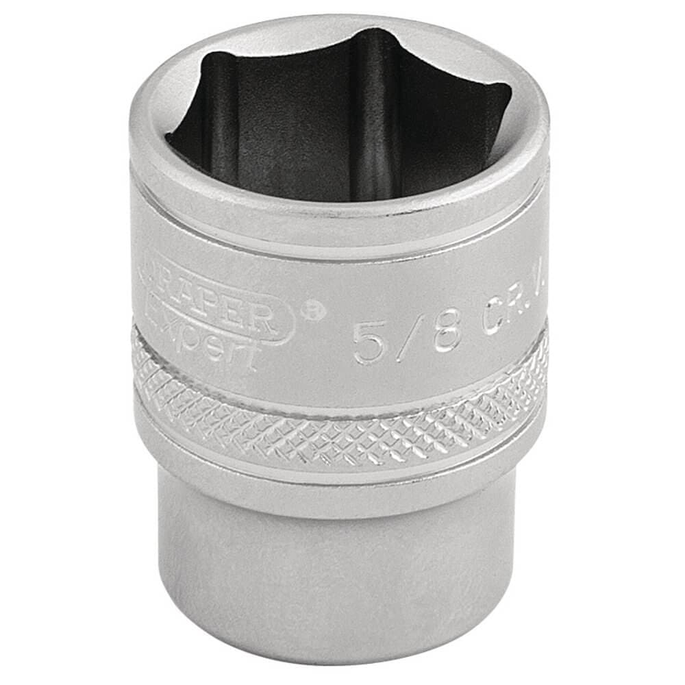 Draper Expert 16572 6 Point Imperial Socket 3/8in Sq. Dr. 5/8in each