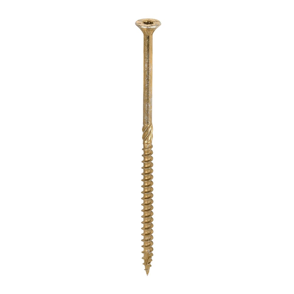 Timco 60130C2C C2 Clamp-Fix Multi-Purpose Premium Screws - Tx - Double Countersunk - Yellow 6.0 X 130 Box 100
