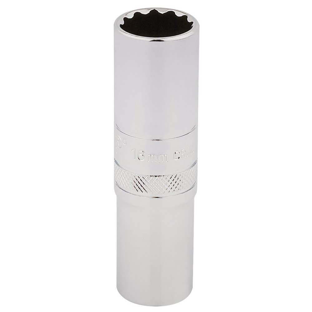 Draper Expert 33734 Hi-Torq® 12 Point Deep Socket 1/2in Sq. Dr. 16Mm each