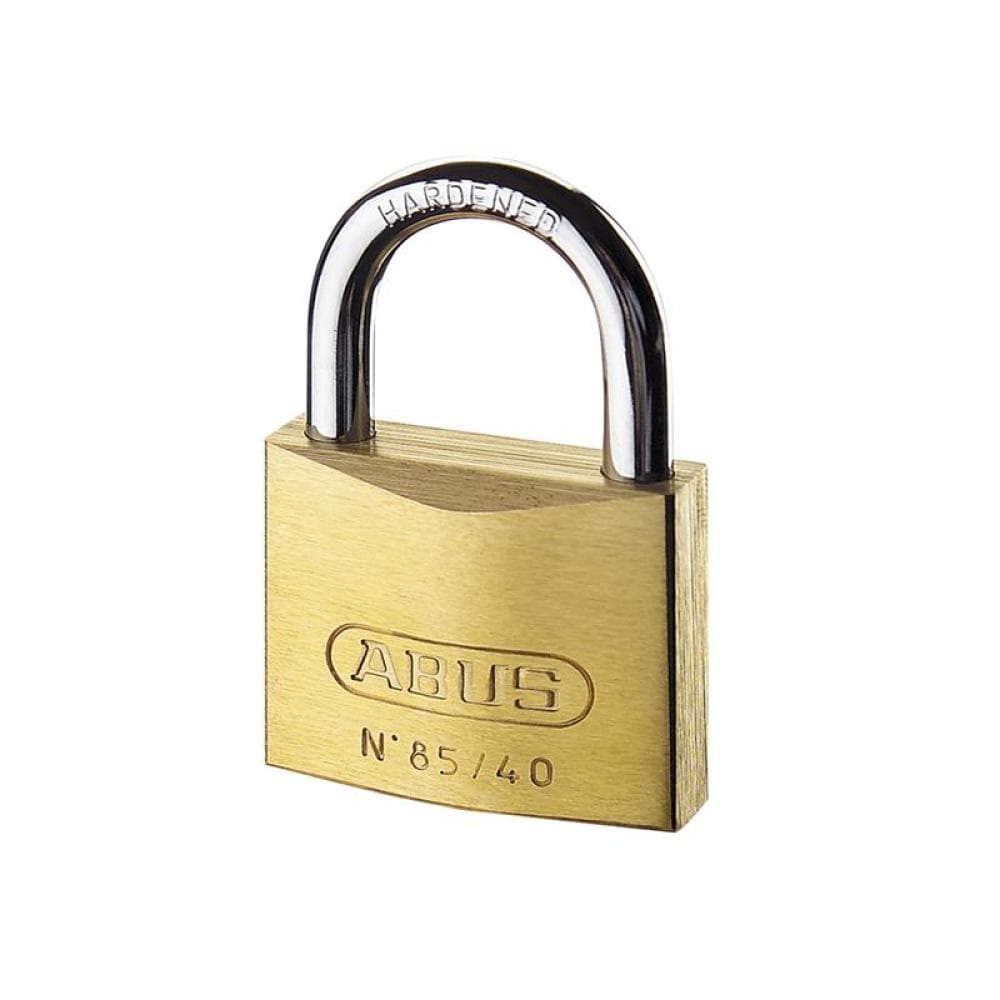 Abus Mechanical 80632 85/60Mm Brass Padlock Carded