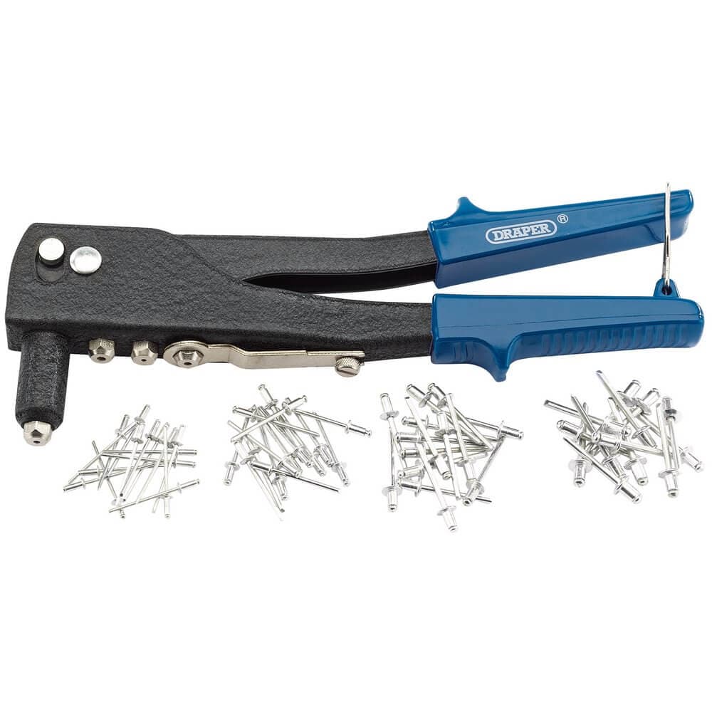Draper 27847 Hand Riveter Kit For Aluminium Rivets per kit