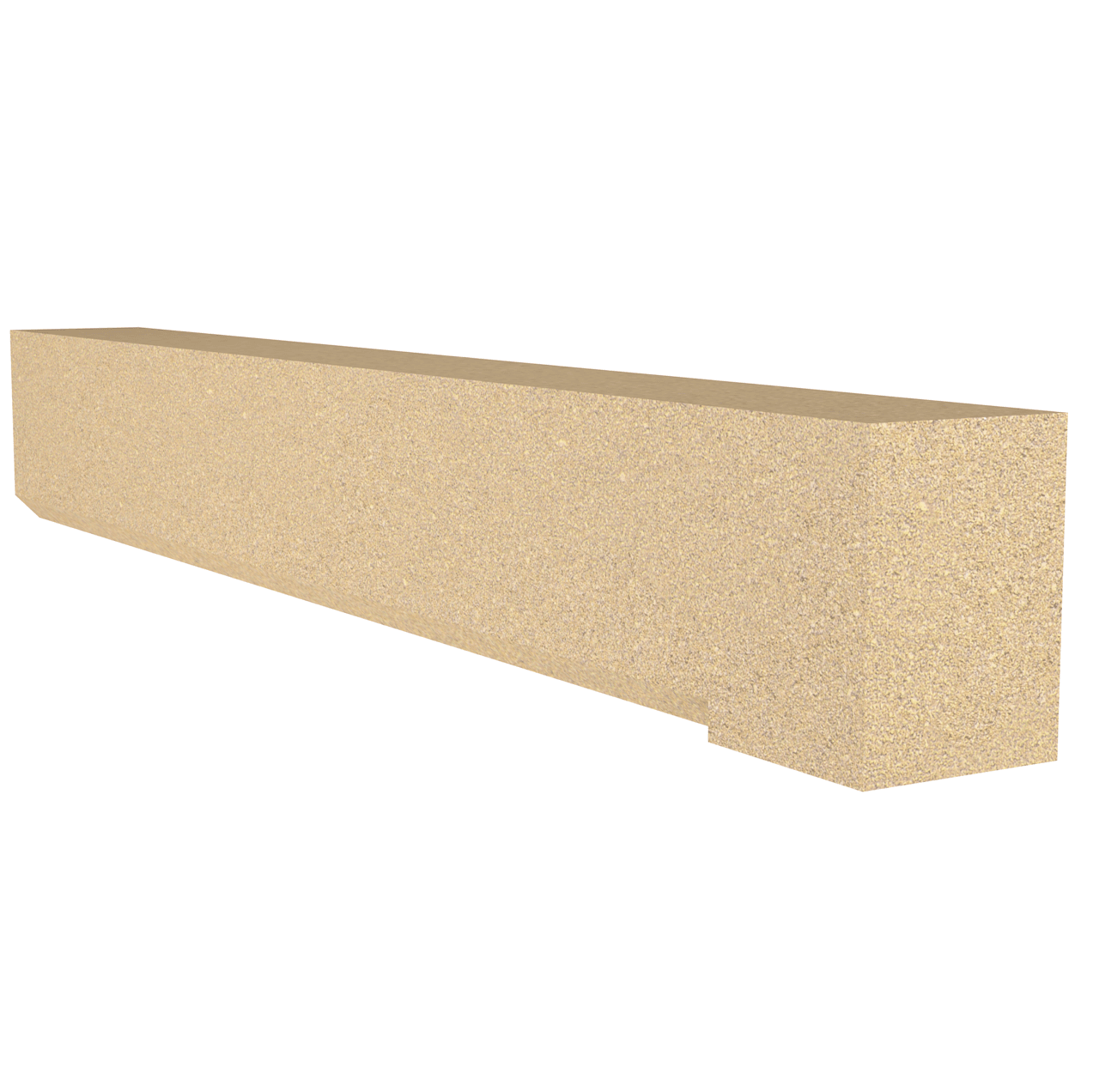 Forticrete Head Chamfered DH3 Bath 1975 Lh Piece
