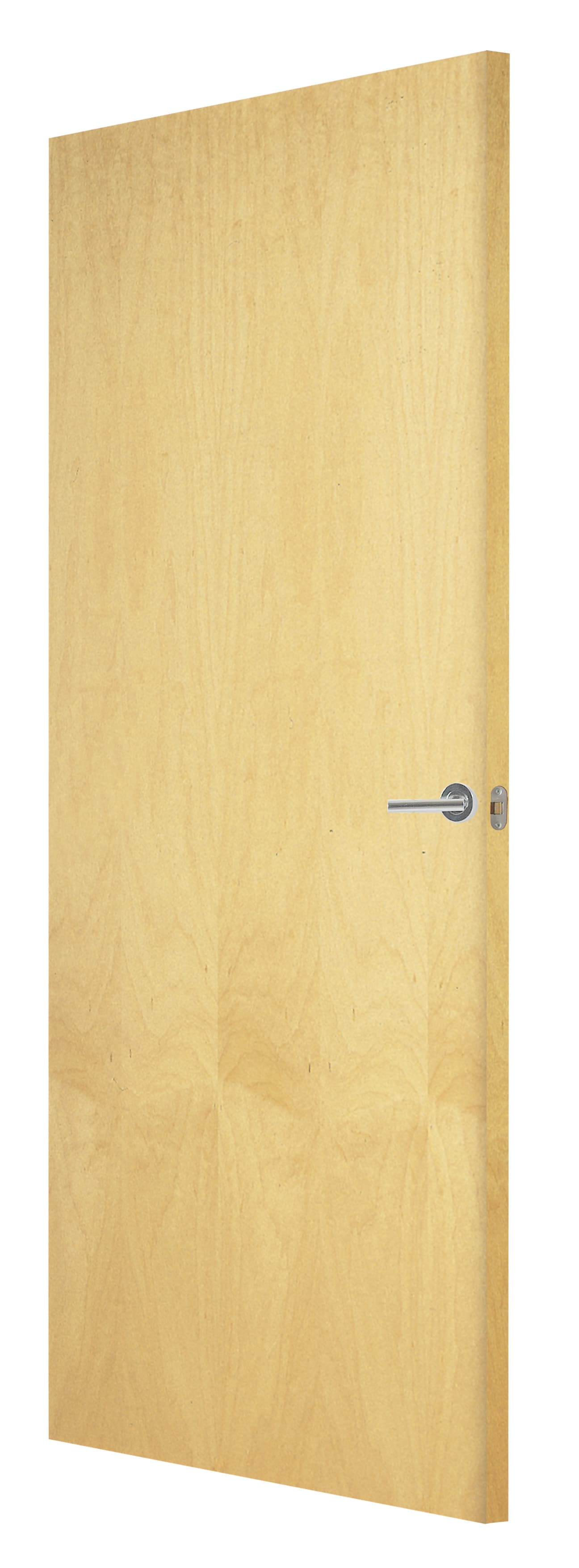 Travis Perkins Brown Ash Veneer Hollow Core Door, Size: 1981x838x35mm