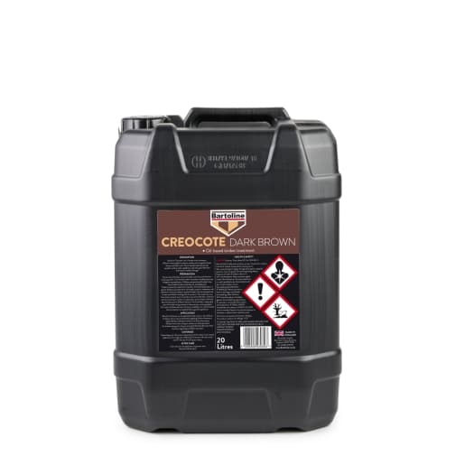 Bartoline Creocote Dark Brown 20L