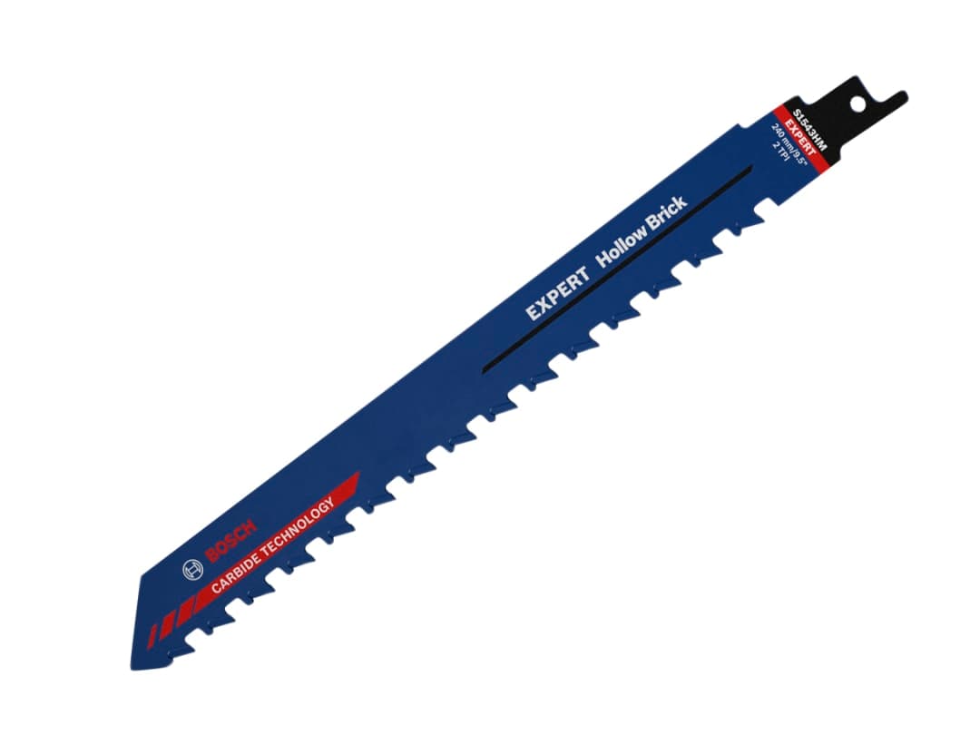 Bosch Powertool Accessories EXPERT Hollow Brick S1543HM Blade 240mm x 2 TPI (Pack 10) 2608900416