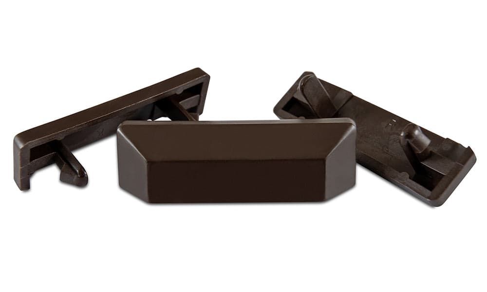 550102 Drain Hole Cover Dark Brown