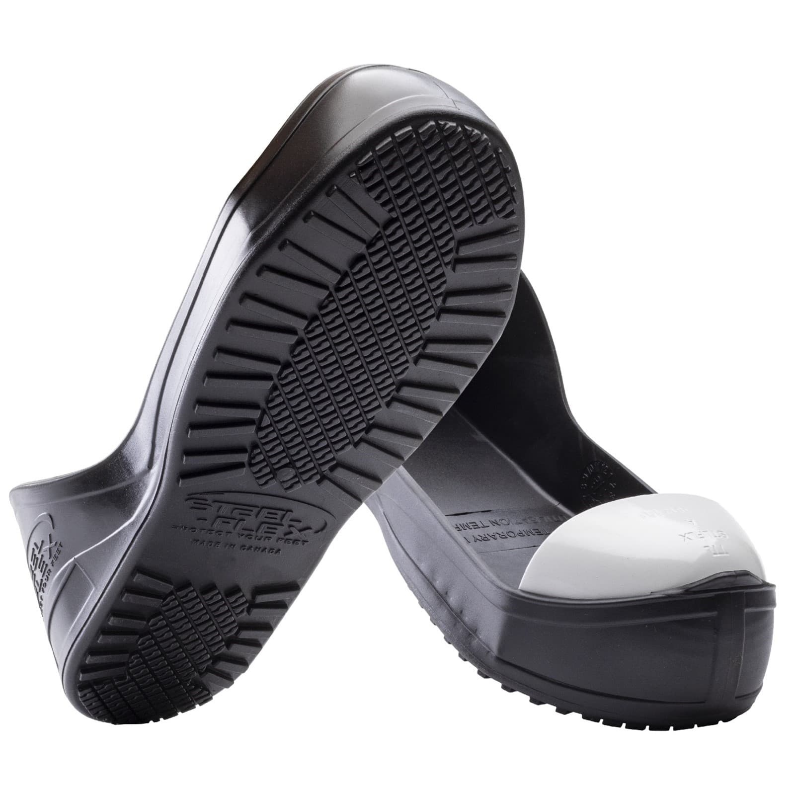 Steel Toe Safety Overshoe. Ambidextrous (No Lefts Or Rights) Black Medium 30066-51033-04
