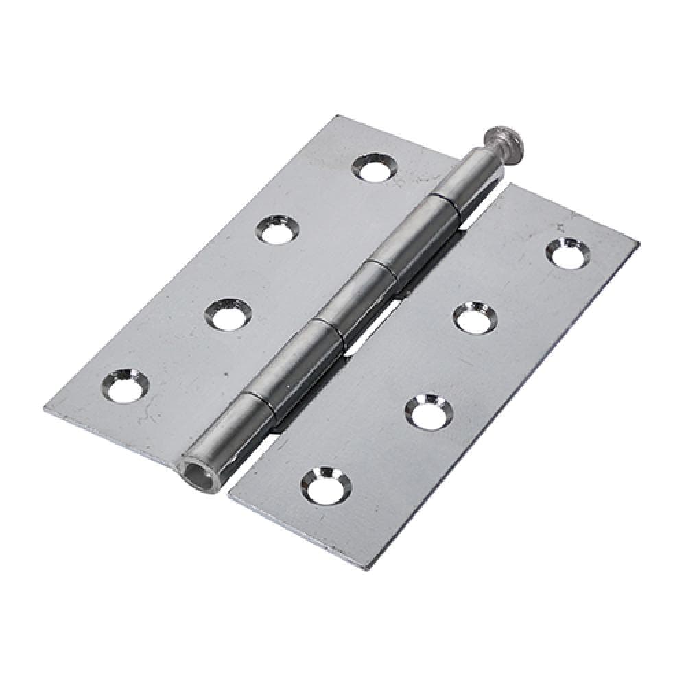 Timco 434118 Butt Hinge - Loose Pin (1840) - Polished Chrome 100 X 71