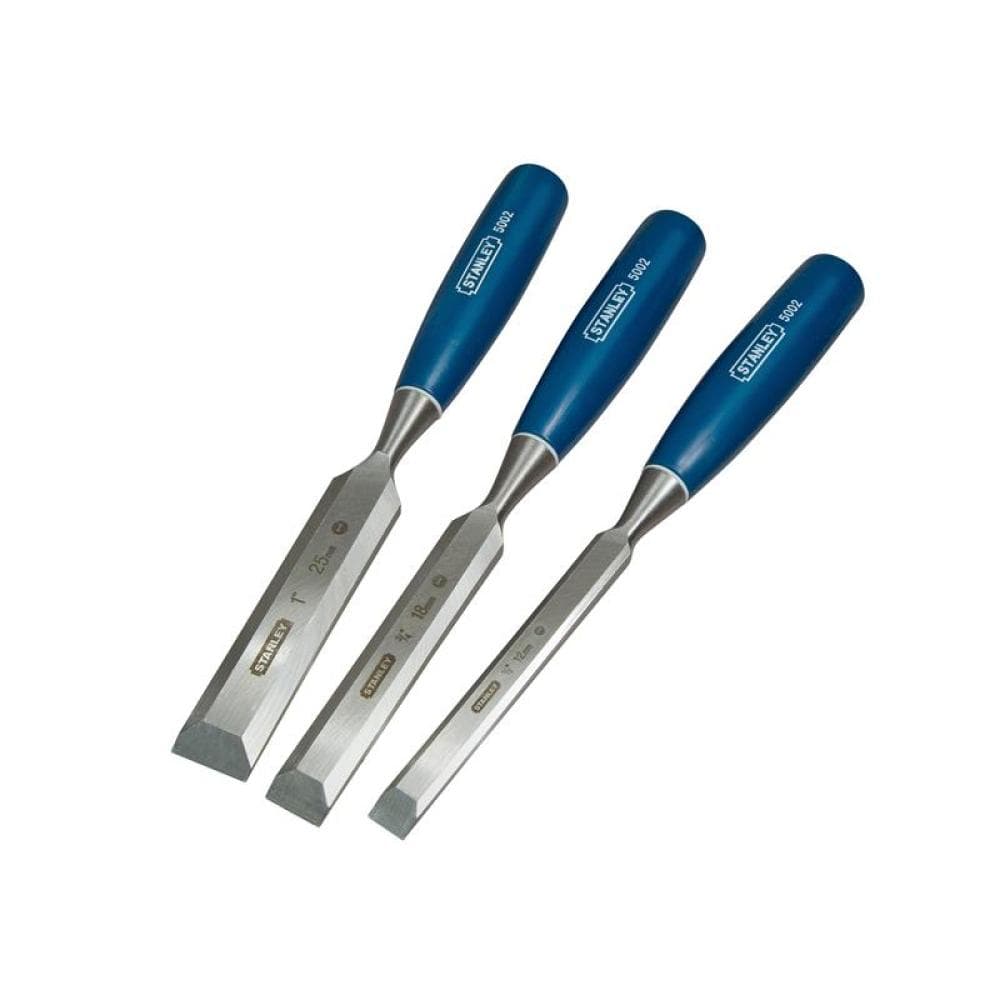 Stanley® 0-16-128 5002 Bevel Edge Chisel Set 3 Piece