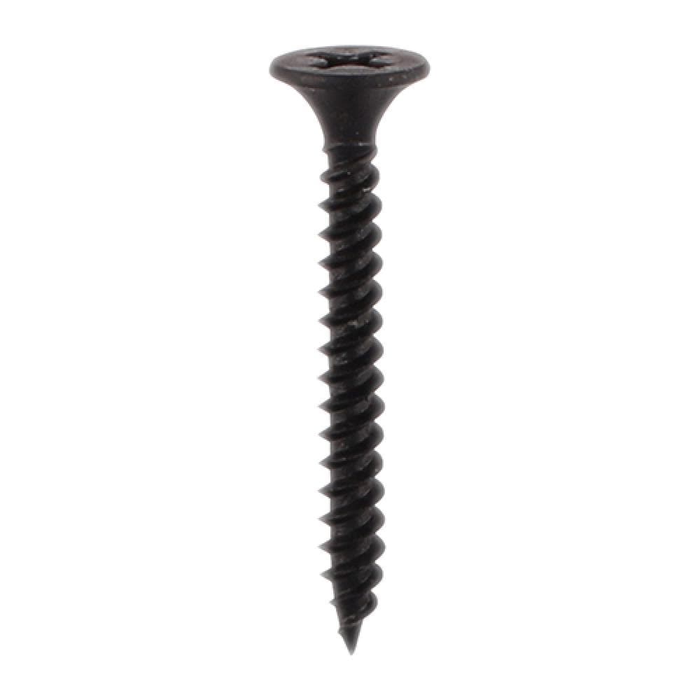 Timco 00035DRY Drywall Metal Stud Plasterboard Screws - Ph - Bugle - Fine Thread - Black 3.5 X 35