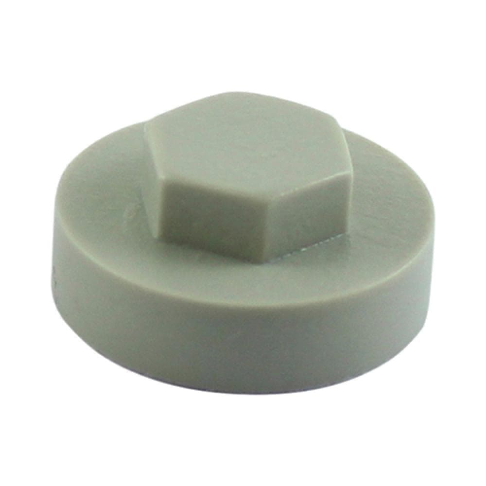 Timco 1610A05CAP Hex Head Cover Caps - Goosewing Grey 16Mm