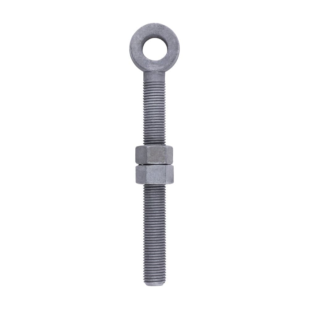 Timco Adjustable Gate Eye With Nuts - Hot Dipped Galvanised Unit 1 AGE22200GEA