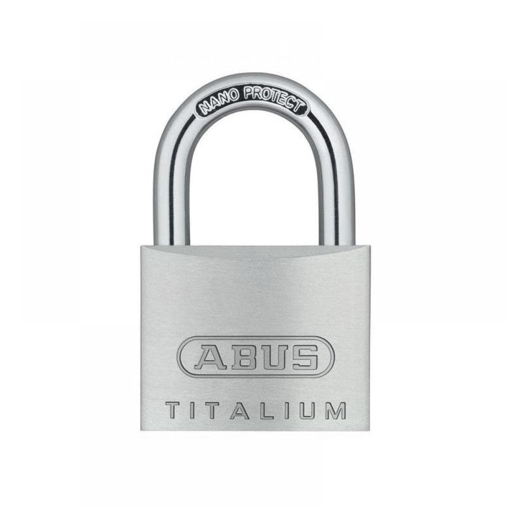 Abus Mechanical 54586 64Ti/40Mm Titalium™ Padlock Keyed Alike Ka6411