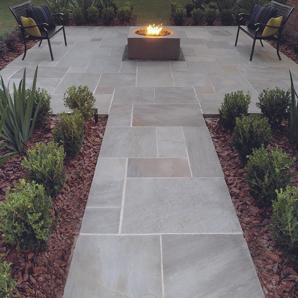 Talasey Promenade Classicstone Calibrated Indian Sandstone Paving, 900x600x18mm