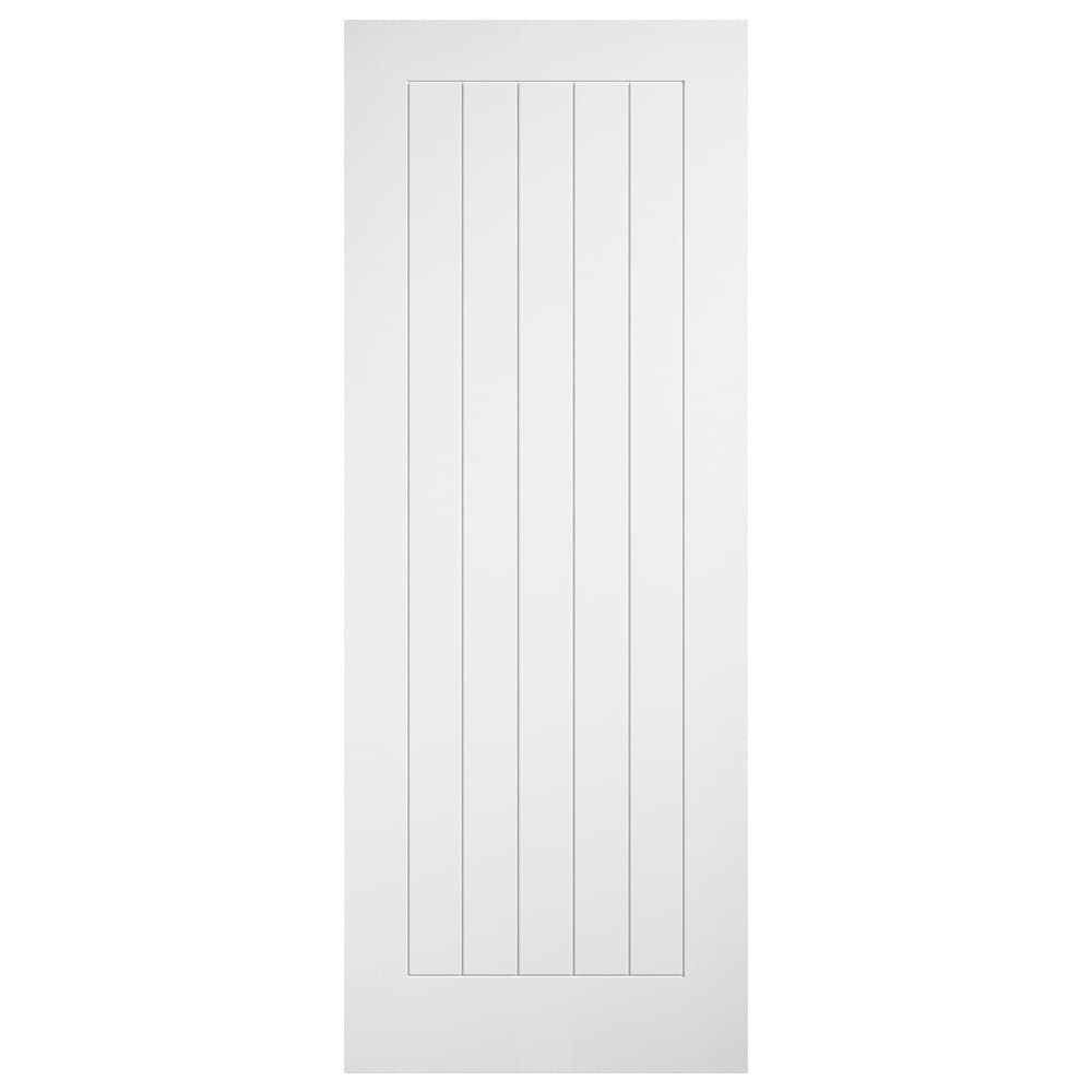 Lpd Laminate White Cottage Internal Door 1981 x 762 x 44mm