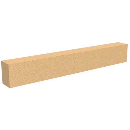Forticrete Brown Head Decorative DH1BATH 2005 Half Piece, Size: 1000x100x140mm