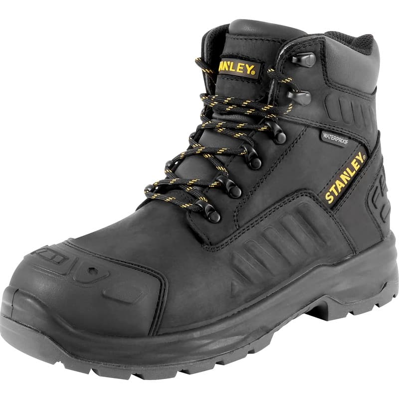 Stanley Warrior Waterproof Safety Boots Black Size 11