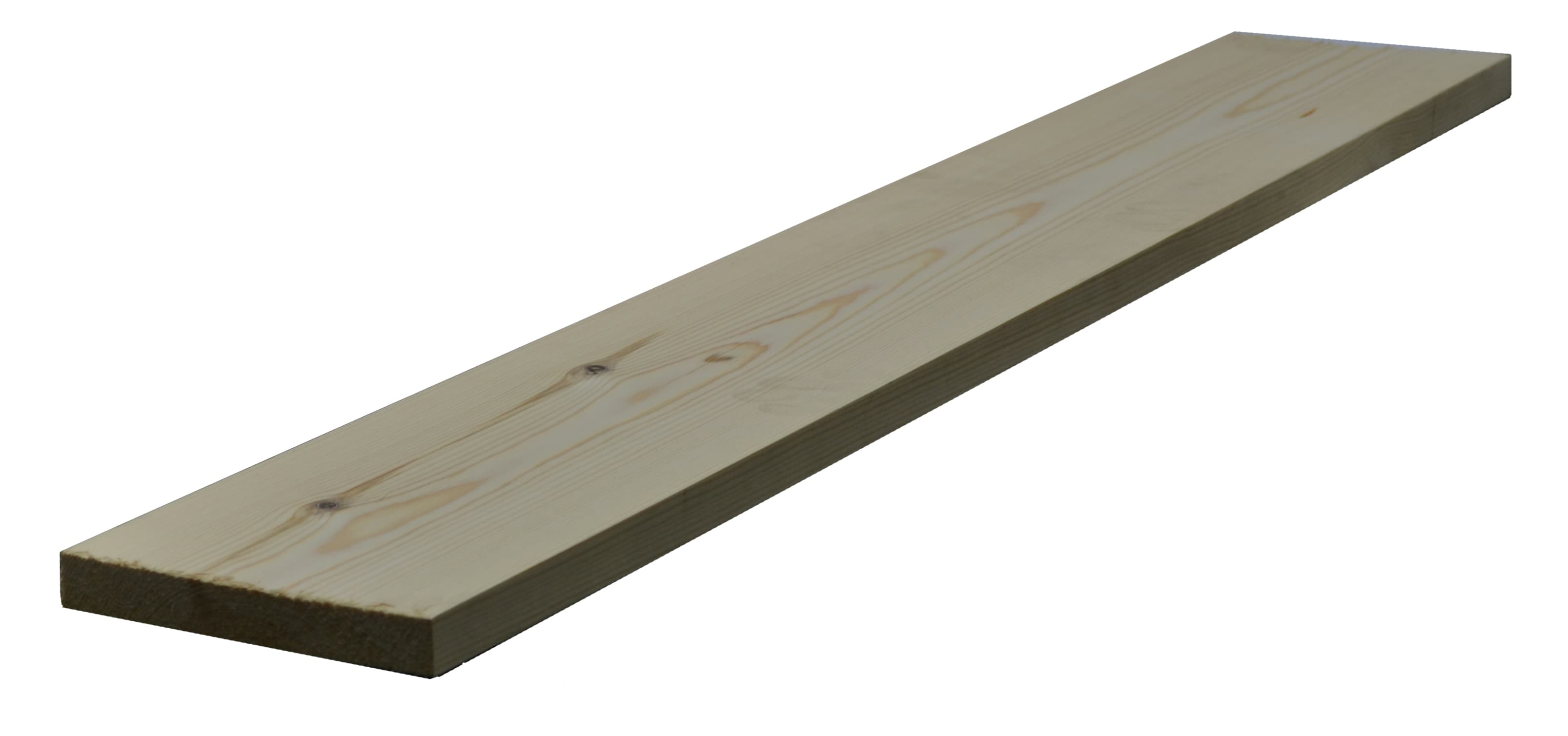 Metsa Brown Redwood Planed Square Edge 5Th, 25x150mm