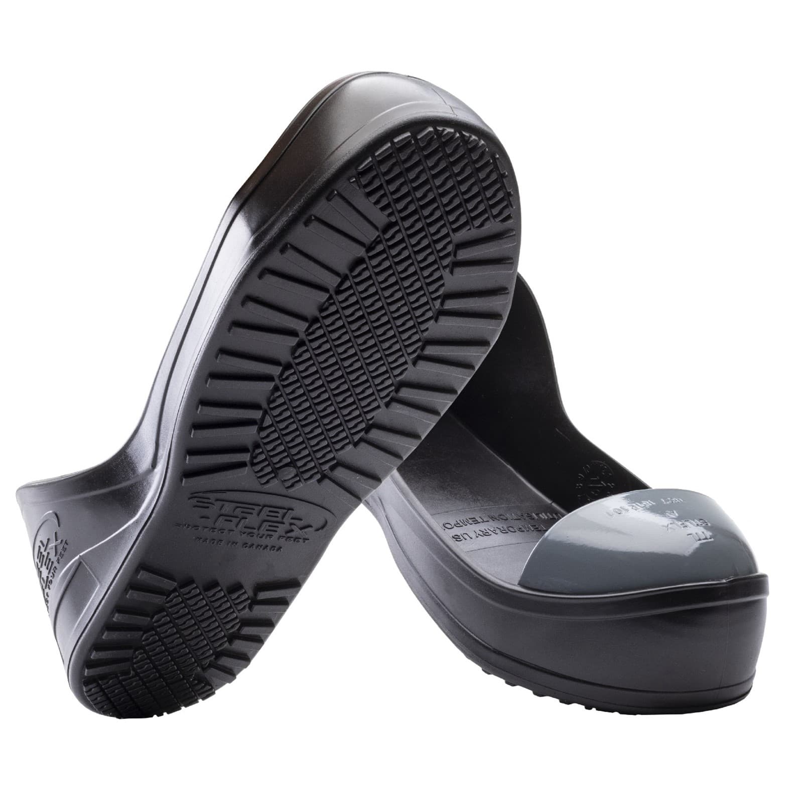 Steel Toe Safety Overshoe. Ambidextrous (No Lefts Or Rights) Black Xx Large 30066-51033-07