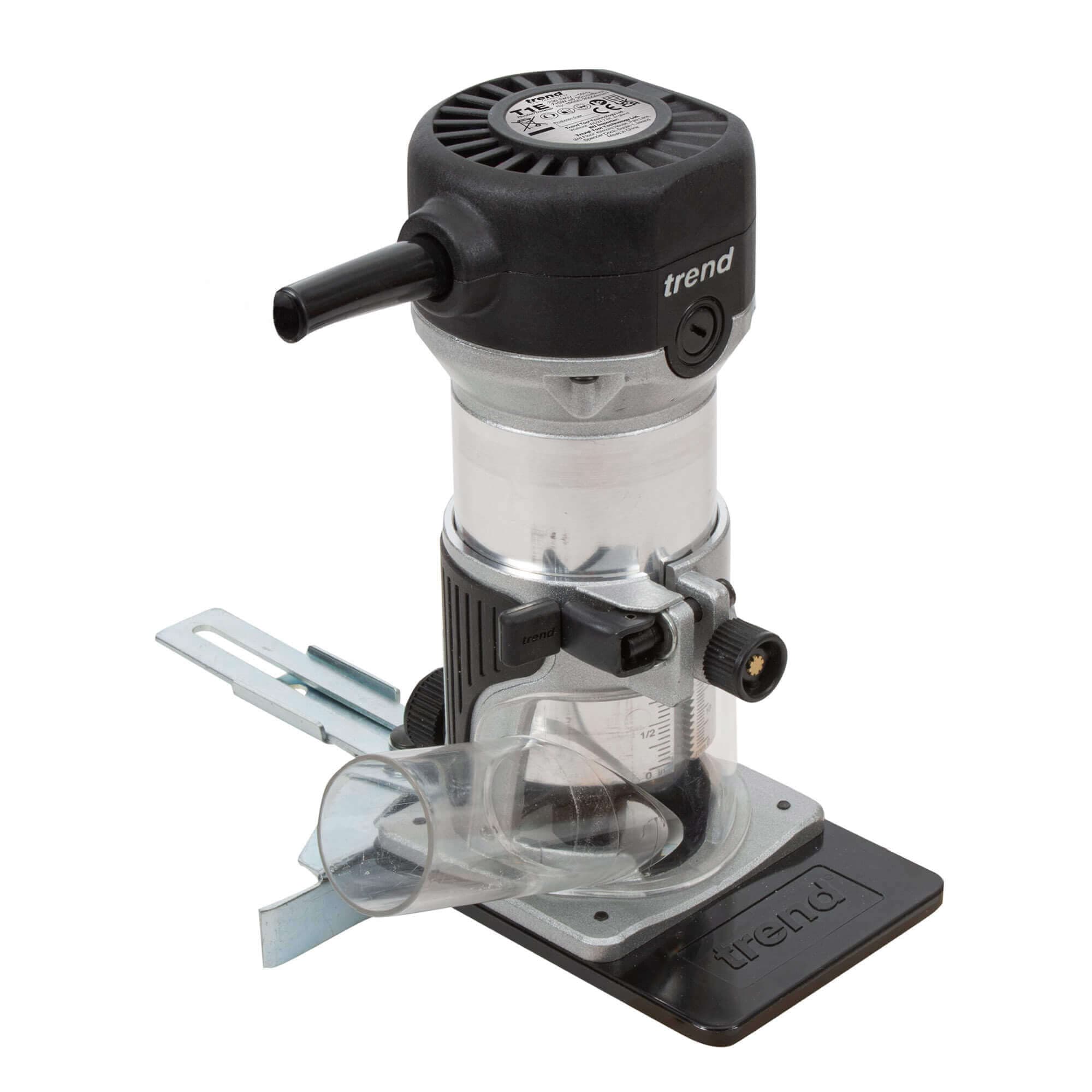 Trend 710W 8Mm Trim Router 230V Eu Pk 1 T1ETS/EURO