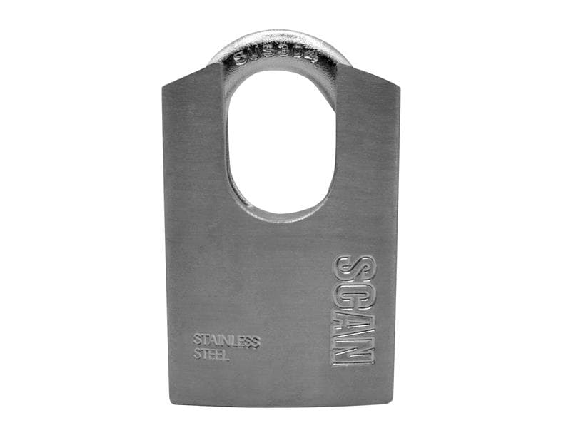 Scan ZB113-50 Stainless Steel Shrouded Padlock 50Mm