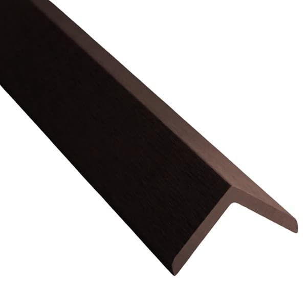 Classic Timbosite Decking Edging Trim Chocolate - 55mm x 55mm x 3660mm