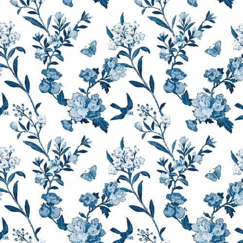 Acrylic Wall Panel - 1200mm x 2400mm x 4mm Vintage China Blue