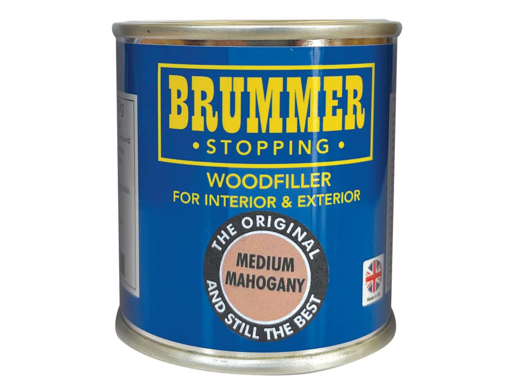 Brummer® Wood Filler Medium Mahogany 250g BM30408