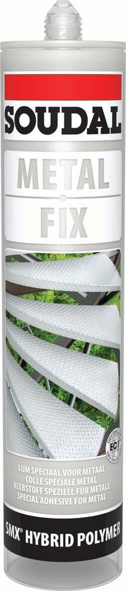 Soudal Metal Fix Adhesive Metal Grey 290Ml 132436