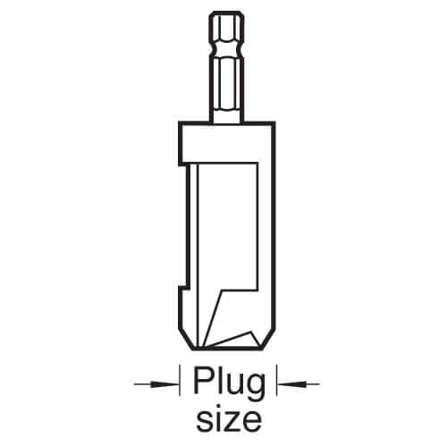 Trend Snappy Tube Plug Cutter 12.7Mm Pk 1 SNAP/PC/127T