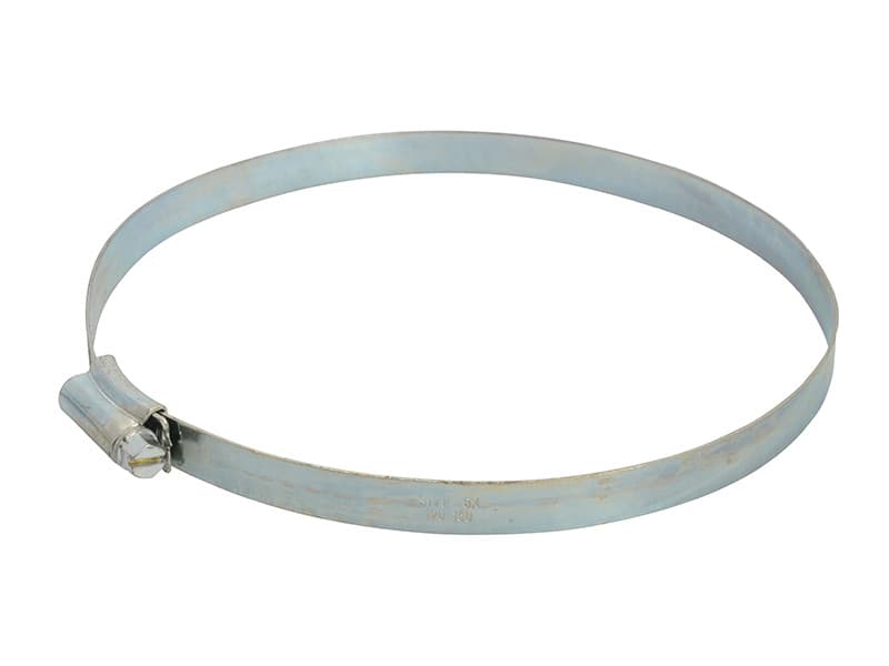 Faithfull LGA 12MM 6X Hose Clip - Zinc Mszp 120 - 150Mm