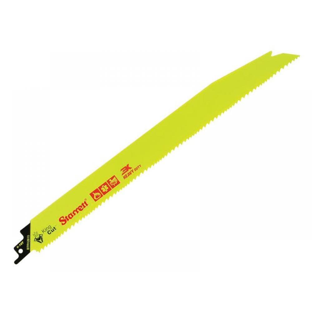 Starrett BTR12610-5 Btr12610-5 Bi-Metal King Cut™ Demolition Blade 300Mm 6-10 Tpi (Pack 5)