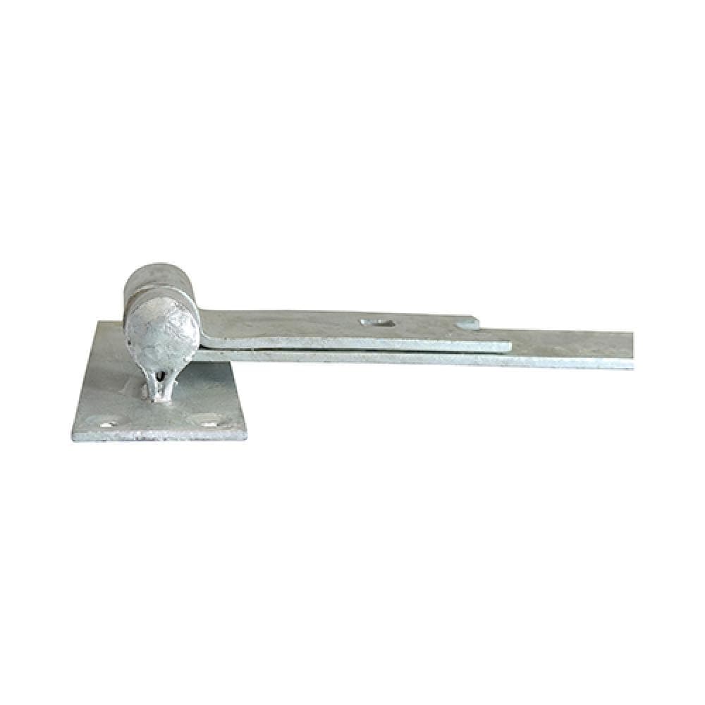 Timco HBS450G Pair Of Straight Band & Hook On Plates - Hot Dipped Galvanised 450Mm