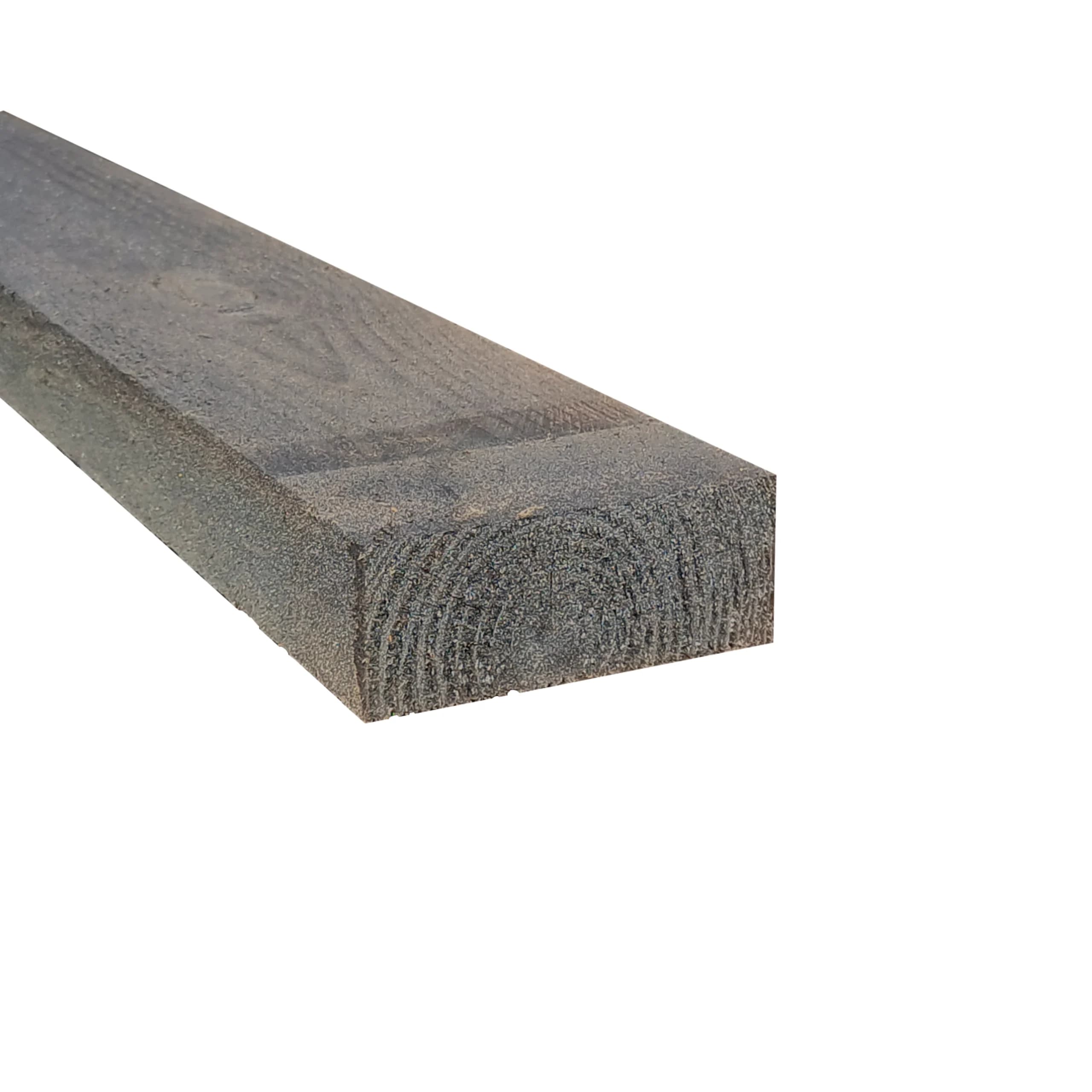 UK 3.6m x 100mm x 38mm Creosoted Rail