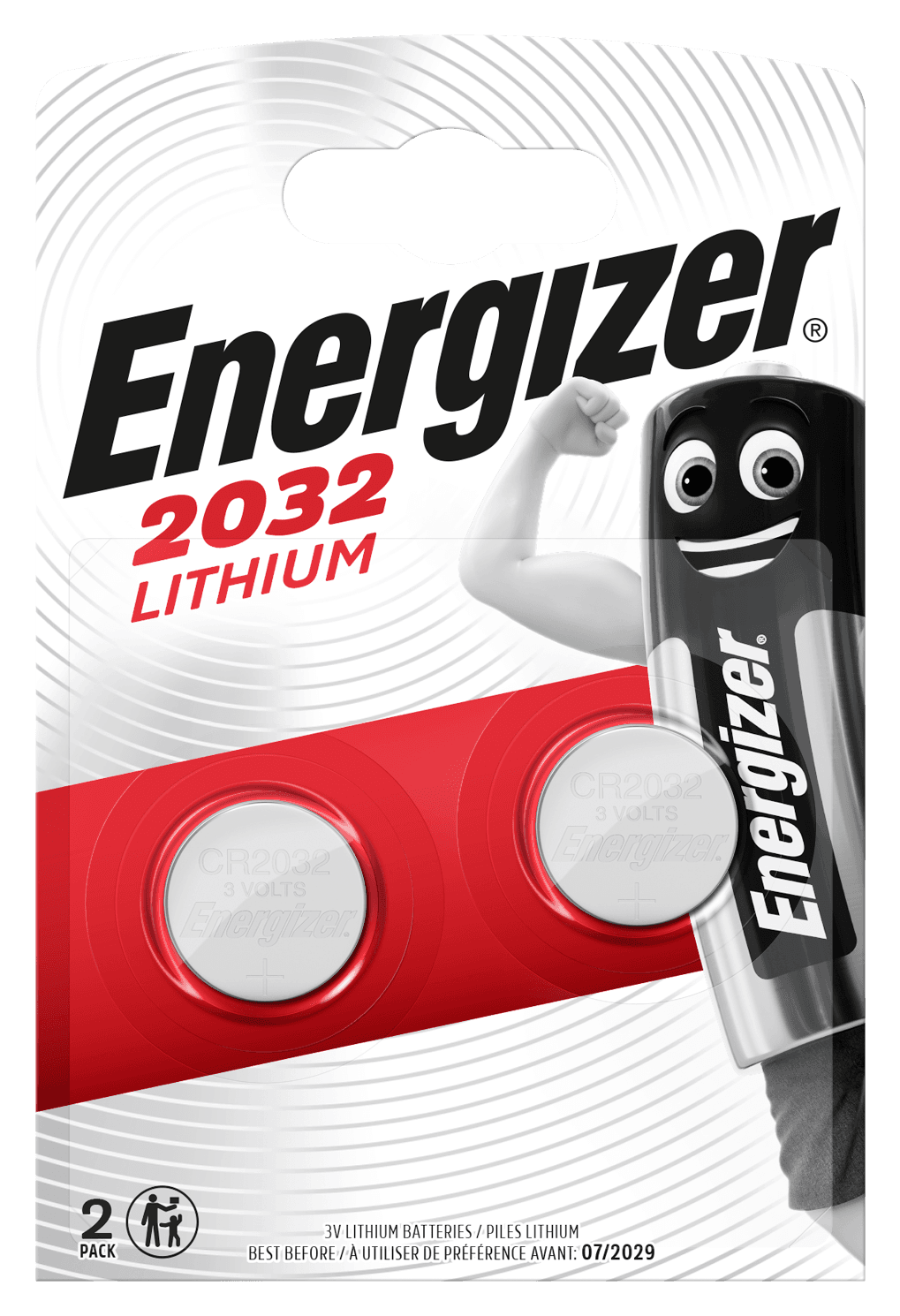Energizer S5312 CR2032 Coin Battery - Pack of 2