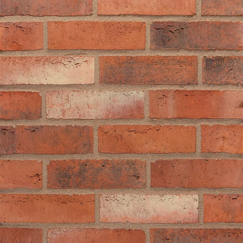 Wienerberger Red Reclaimed Shire Sovereign Stock Facing Brick - Pack of 430, Size: 215x102.50x65mm