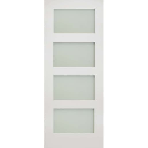 Deanta Coventry White Primed Obscure Glaze 1981mm x 686mm x 35mm
