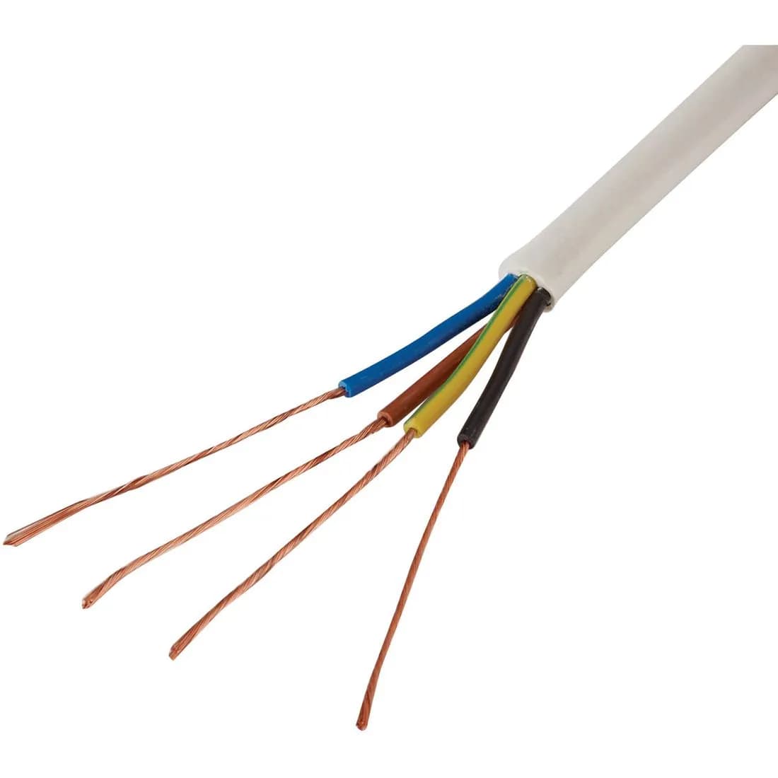 Heat Resistant Flex 0.75 3094Y 4 Core 50M