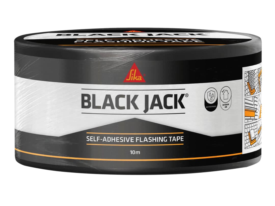 Everbuild Sika Black Jack® Flashing Tape, Trade 100mm x 10m 852562